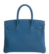 Hermes Birkin 30 Blue Cobalt Togo GHW