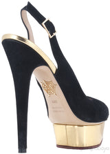 Dolly Suede Slingback Pump