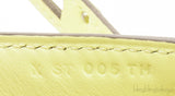 Kelly Pochette Swift Jaune Poussin