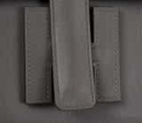 Hermes Jige Elan 29 Swift Etain Clutch