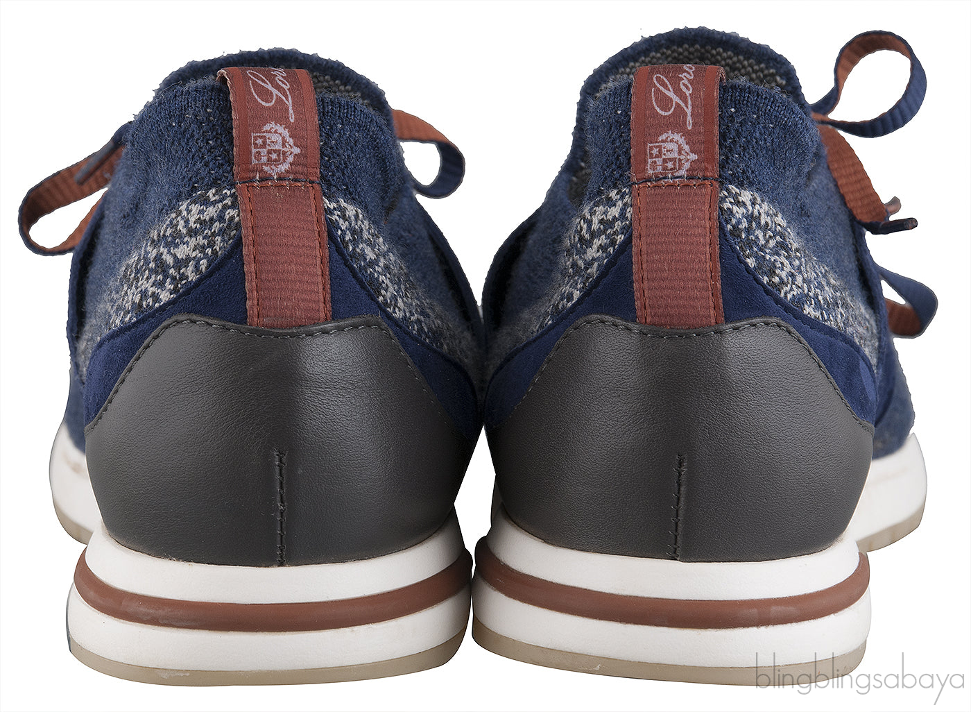 360 Lp Lady Flexy Walk Sneaker Navy Blue Grey