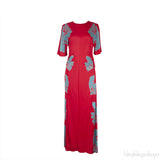 Angelica Viscose Red Dress