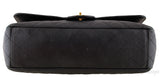 Black Caviar Maxi Flap Bag