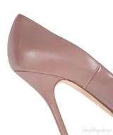 Bow Patent Peep Toe Pump