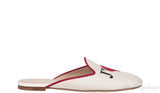 Dior Je T'aime Canvas Mules Beige