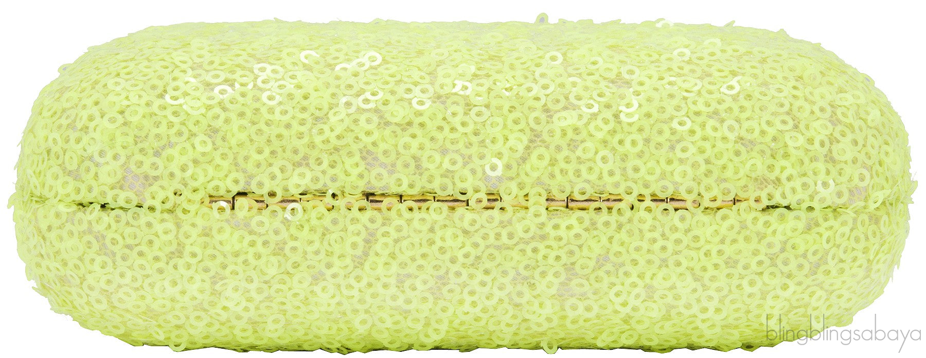 Margo Sequin Clutch Citron