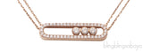 Classic Pave Diamond Necklace