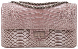 2.55 Reissue Alligator Nude Flap Bag