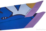 Graff Multicolor Blue Silk Twilly