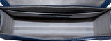 Navy Blue Patent Cross-body Bag