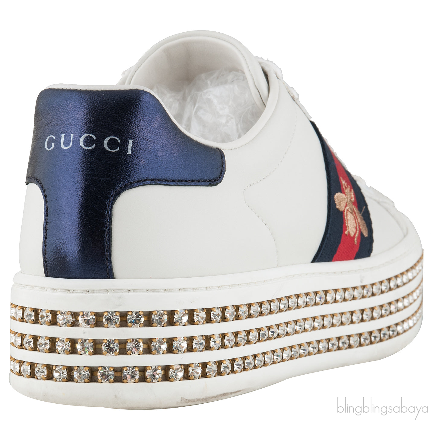 Ace Crystal Embellished Sneakers