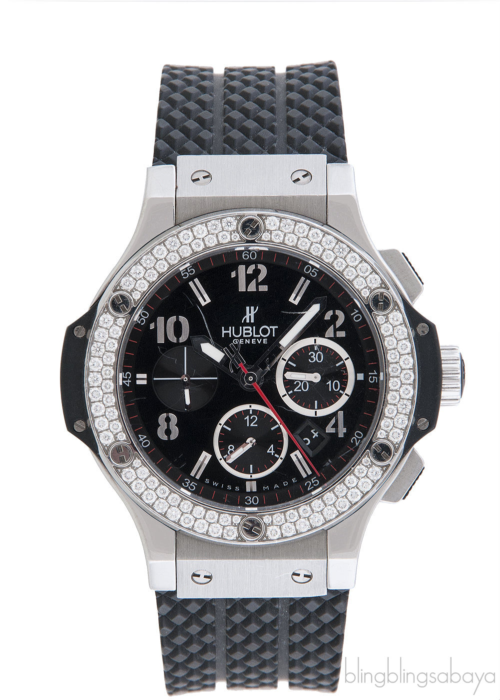 Big Bang Steel Diamond Watch