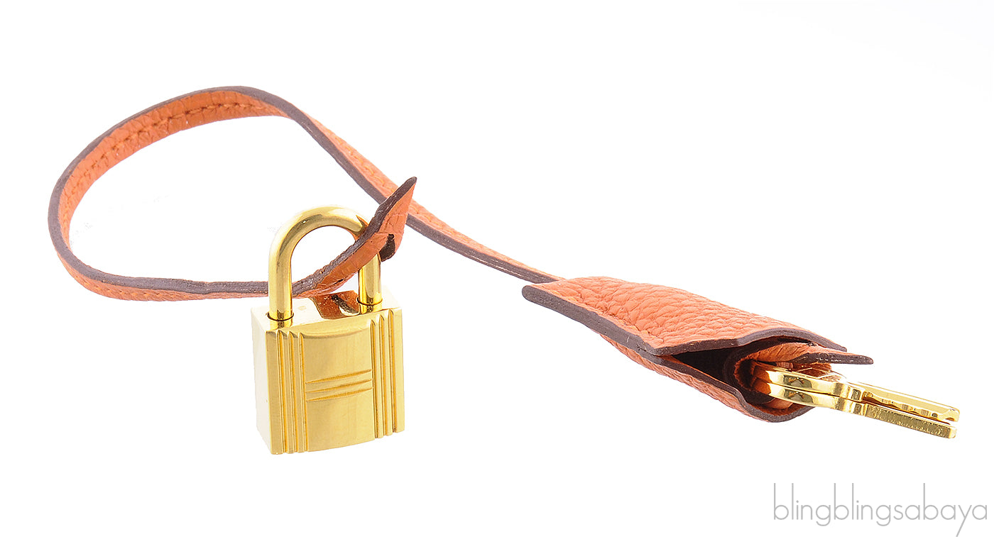 Birkin 40 Orange Togo  GHW