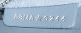Christian Dior Lady Dior Two Tone Slate Blue And Grey Cannage Shoulder Bag
