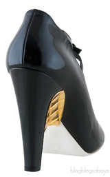 Black Patent Other Open Shoes
