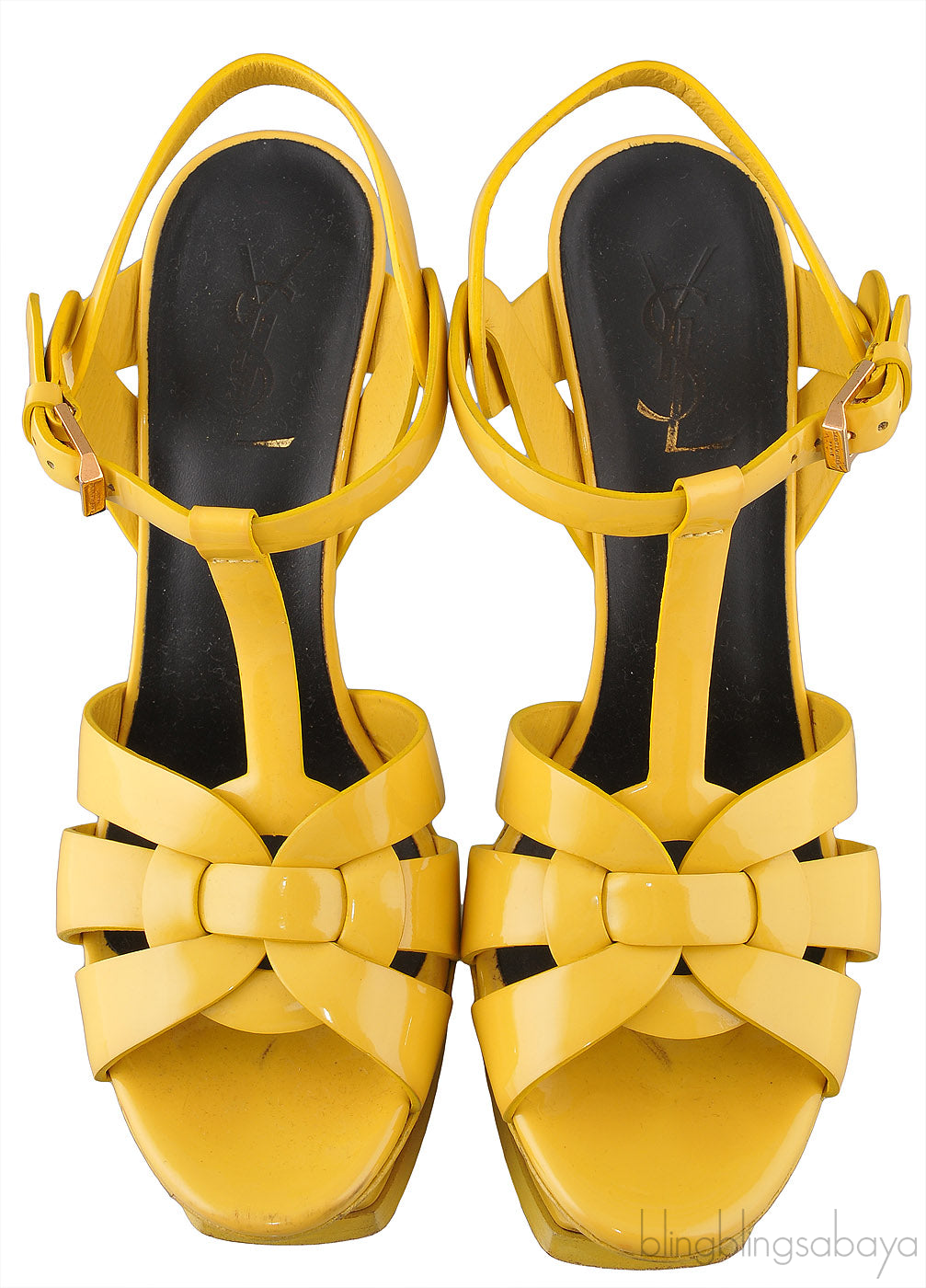 Patent Yellow Leather Tribute