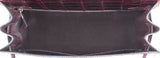 Kelly 28 Bordeaux Crocodile PHW