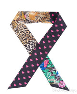 Jungle Love Love Black Twilly
