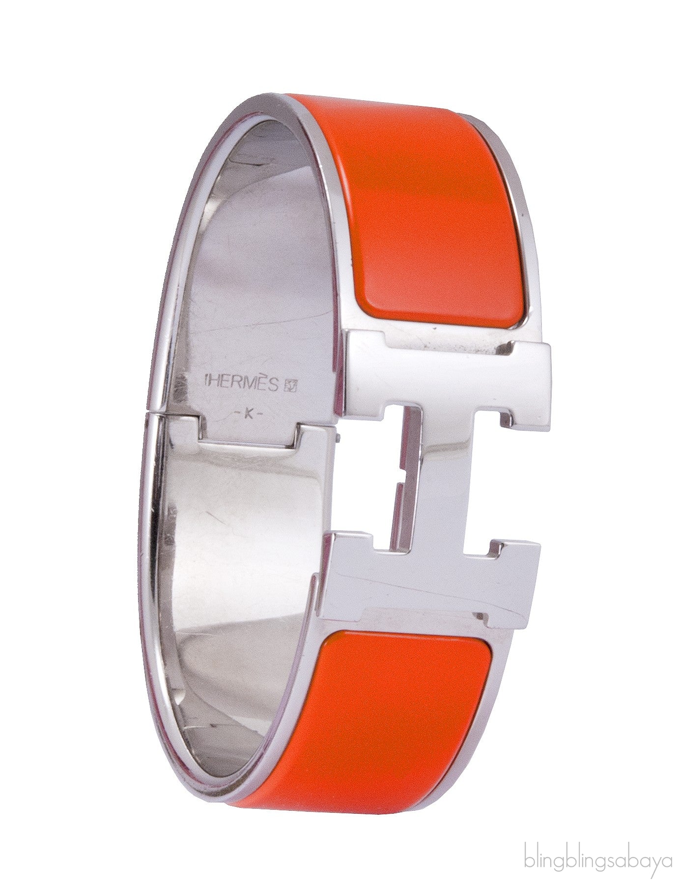 Orange Clic Clac Bracelet