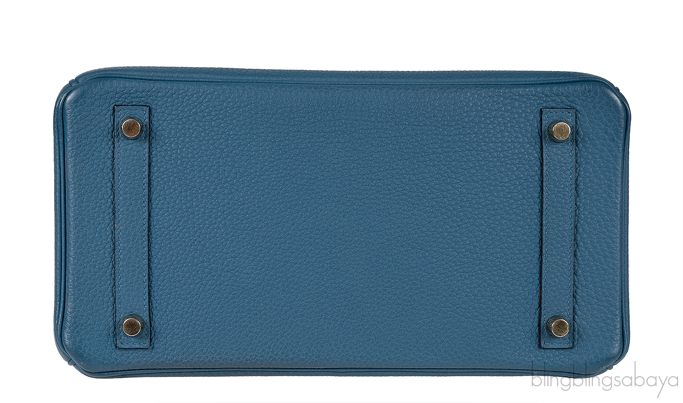 Birkin 30 Blue Cobalt Togo GHW