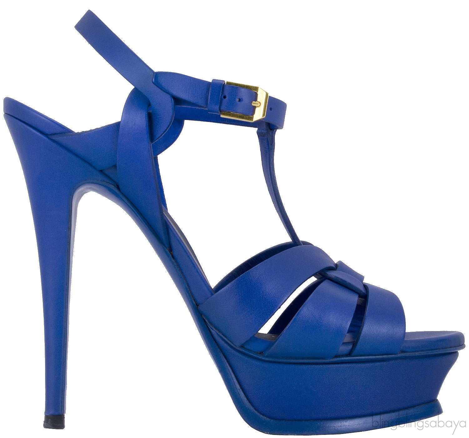 Blue Matte Tribute Sandals