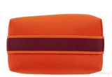 Bride-A-Brac Orange Canvas Pouch