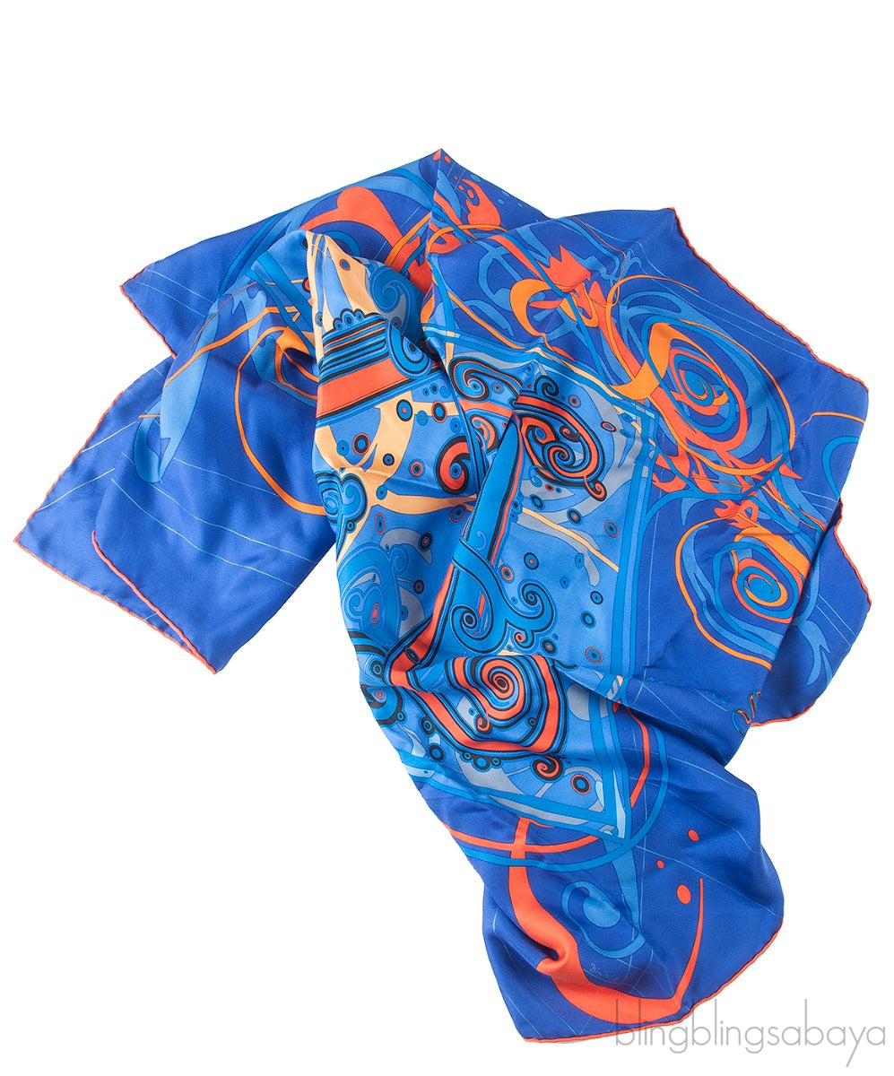 H Comme Histoires Silk Scarf