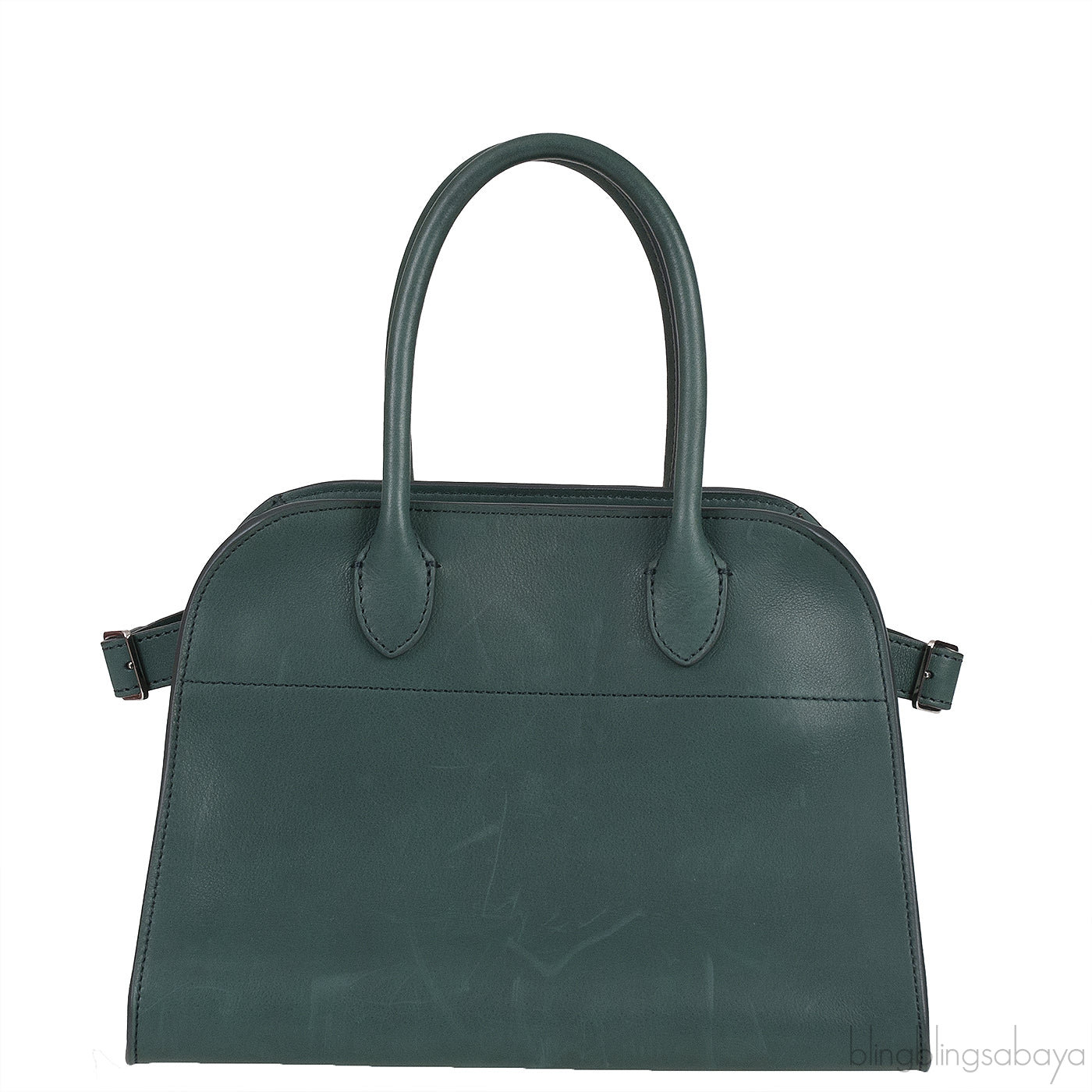 Soft Margaux 10 Dark Green Leather Bag