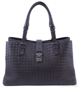 Roma Intrecciato Leather Tote