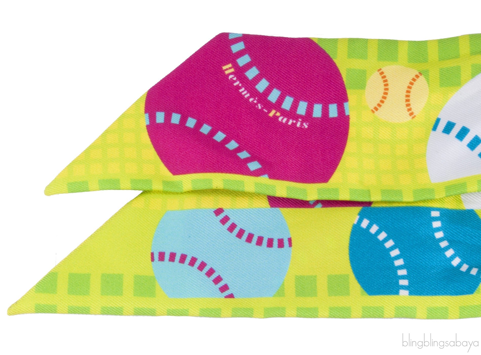 Balles De Tennis Printed Twilly