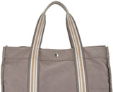 Brown Cotton Canvas Tote