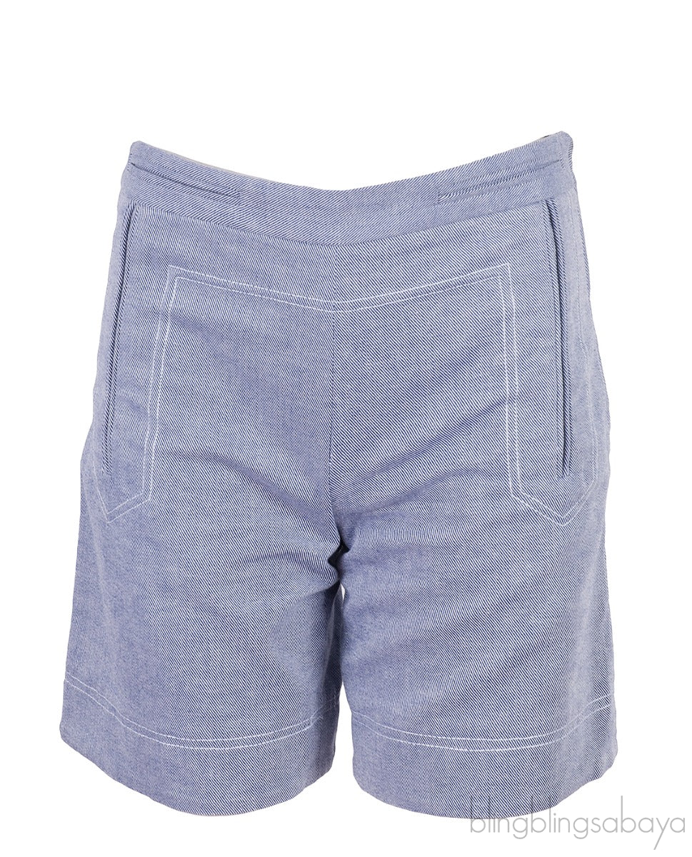 Blue Denim Shorts