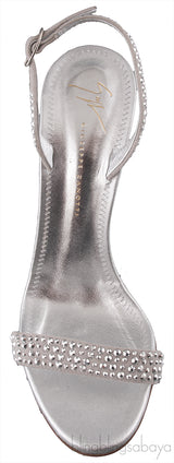 Mystico Silver Crystal Sandals