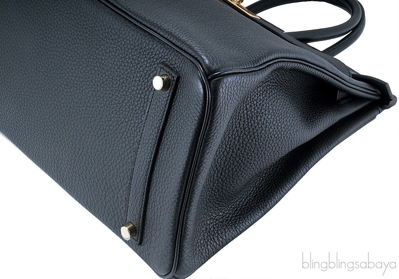 Birkin 35 Black Togo GHW