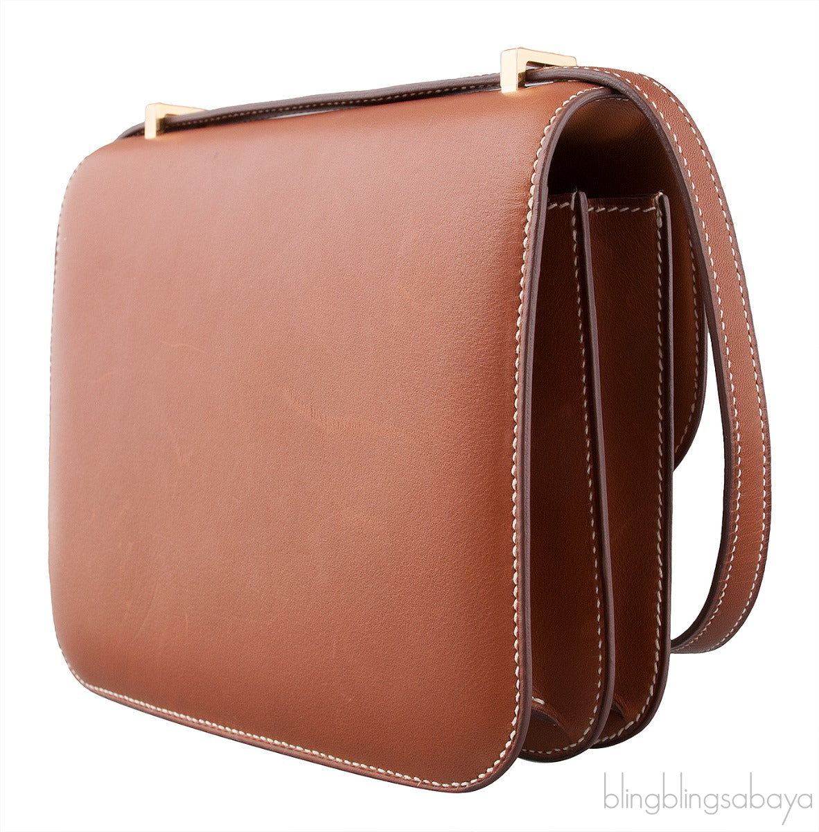 Constance 18 Fauve Barenia Leather