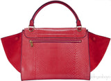 Trapeze Luggage Python Red*
