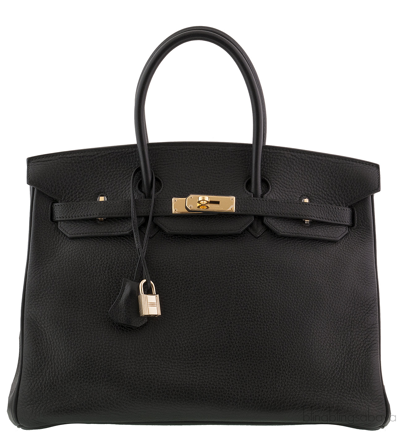 Birkin 35 Black Togo GHW