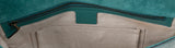 Gucci Bright Bit Green Patent Clutch