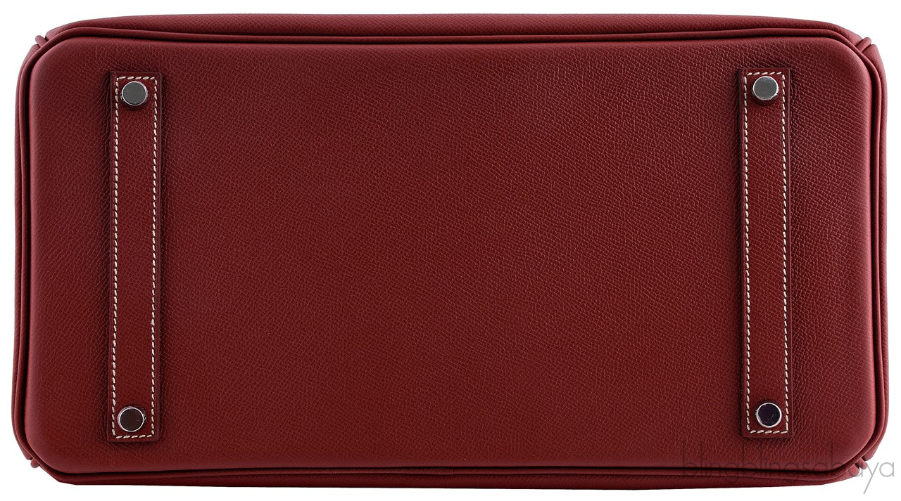 Birkin 35 2tones Brick Orange Epsom