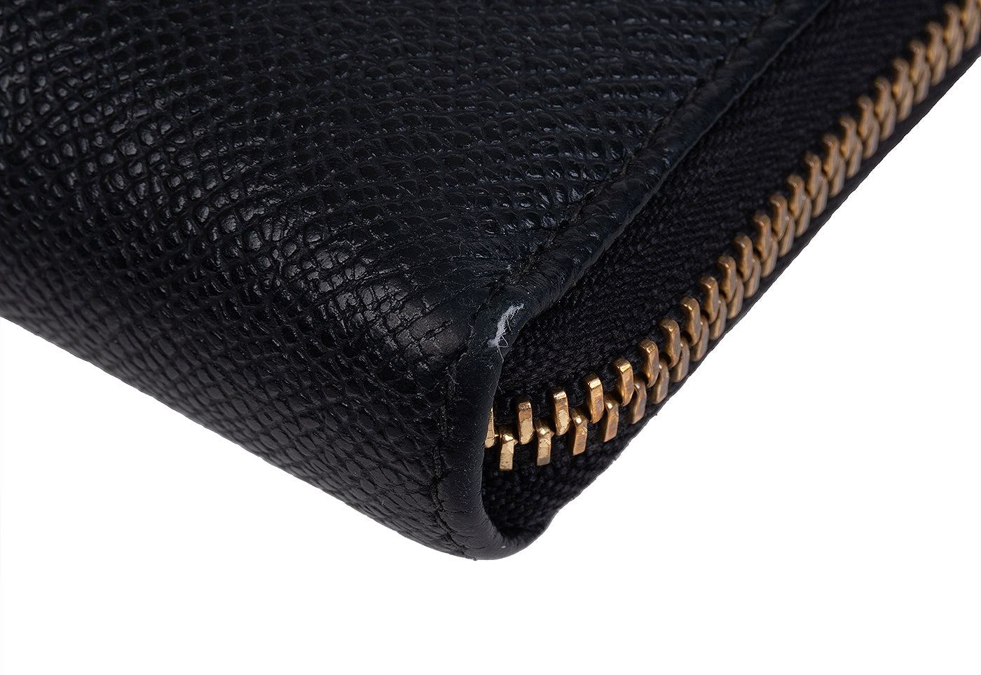 Dolce & Gabbana Black Wallet Stampa Dauphine