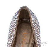 Crystal Embellished Pump