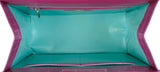 Tiffany & Co. Cornelia Purple Crocodile Lunch Box Shoulder Bag