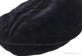 Black Velvet Handle Bag*