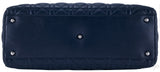 Lady Dior Large Blue Indigo