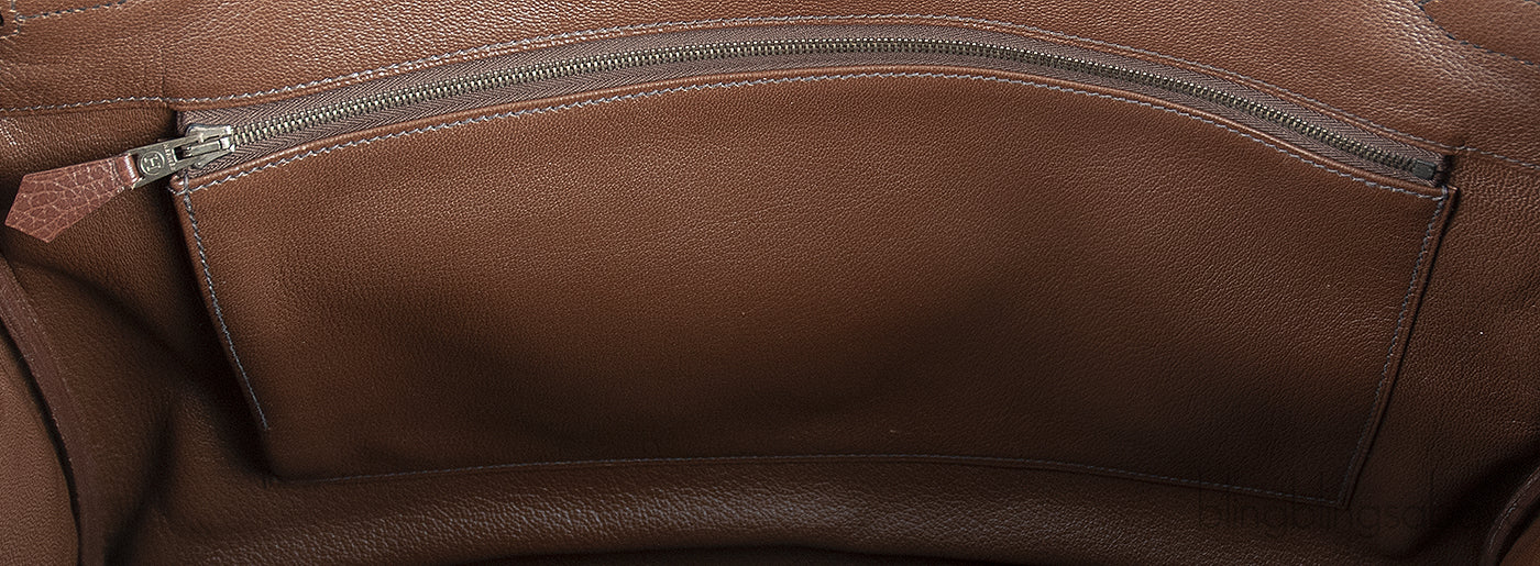 Birkin 40 Dark Brown Ardennes GHW