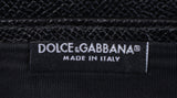 Dolce & Gabbana Black Wallet Stampa Dauphine