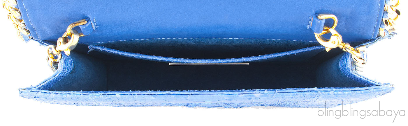 Sunset Blvd. Python Clutch Bag