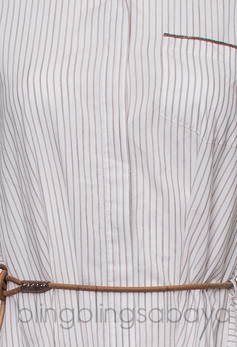 Sleeveless Long Back Top