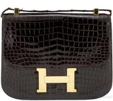 Vintage Constance Brown Crocodile