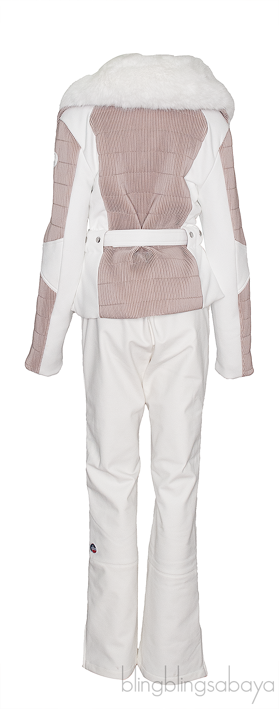 Fusalp Gitu Ski Jacket and White Ski Pants